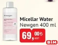 NEWGEN MİCELLAR WATER 400 ML